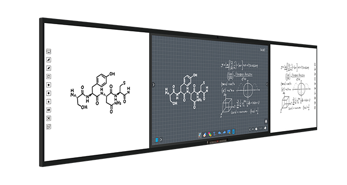 第五代板書教學(xué)記憶一體機(jī)-白板款